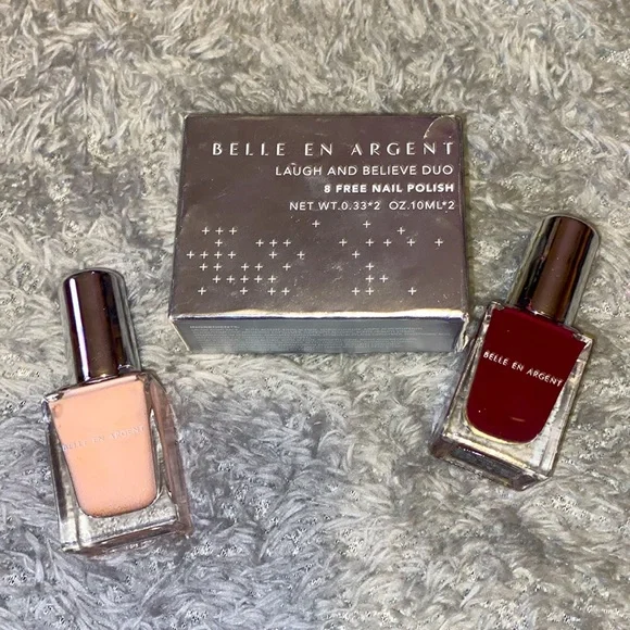 Must Bundle For $3 Deal! Laugh and Believe Nail Polish Duo, new in box - Picture 1 of 2